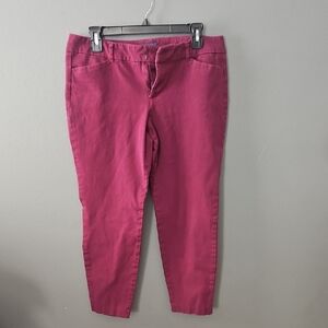 Old Navy Pixie Pants in Rich Burgundy